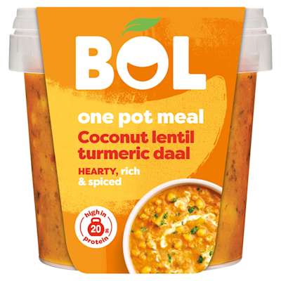 BOL Creamy Coconut Turmeric Daal One Pot 450g BOL Creamy Coconut Turmeric Daal One Pot 450g
