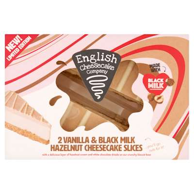 English Cheesecake Company Vanilla and Black Milk 2x107g English Cheesecake Company Vanilla and Black Milk 2x107g