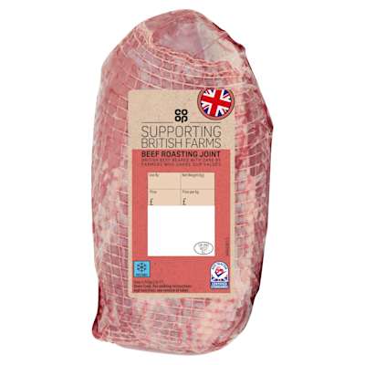 Coop Unfatted Beef Joint (Large) Average 1.5kg Coop Unfatted Beef Joint (Large) Average 1.5kg