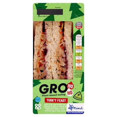 GRO Ho Ho Turkey Feast Sandwich GRO Ho Ho Turkey Feast Sandwich