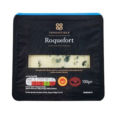 Co-op Irresistible Roquefort 100g Co-op Irresistible Roquefort 100g