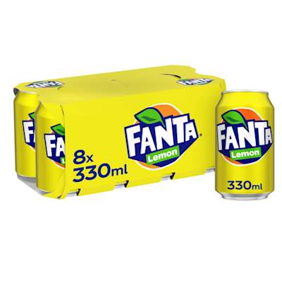 Fanta Lemon 8x330ml Fanta Lemon 8x330ml