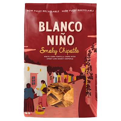 Blanco Niño Chipotle Tortilla Chips 170G Blanco Niño Chipotle Tortilla Chips 170G