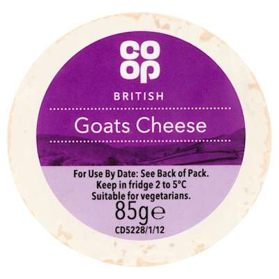 Co-op Goats Cheese 85g Co-op Goats Cheese 85g