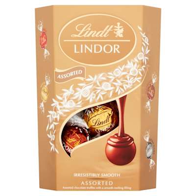 Lindt Lindor Assorted Chocolate Truffles Box 200g Lindt Lindor Assorted Chocolate Truffles Box 200g