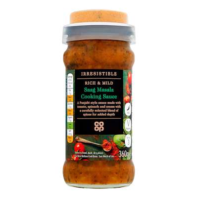Co-op Irresistible Saag Masala 360g Co-op Irresistible Saag Masala 360g