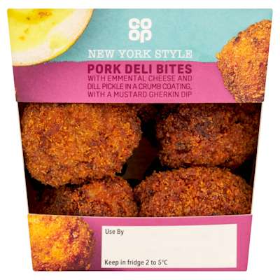 Co-op New York Deli Inspired Bites 190g Co-op New York Deli Inspired Bites 190g