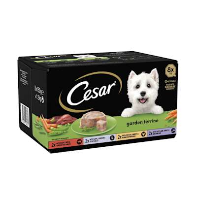 Cesar Garden Terrine Mixed Selection 8 x 150g Cesar Garden Terrine Mixed Selection 8 x 150g
