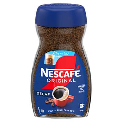 Nescafe Original Decaf 190G Nescafe Original Decaf 190G