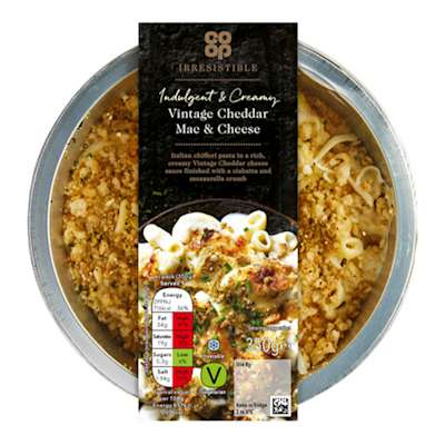 Co-op Irresistible Macaroni Cheese 350g Co-op Irresistible Macaroni Cheese 350g