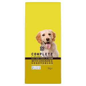 Co-op Dry Dog Food with Chicken and Veg 3kg Co-op Dry Dog Food with Chicken and Veg 3kg