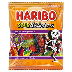 Haribo Sour Skeletons 160G Haribo Sour Skeletons 160G