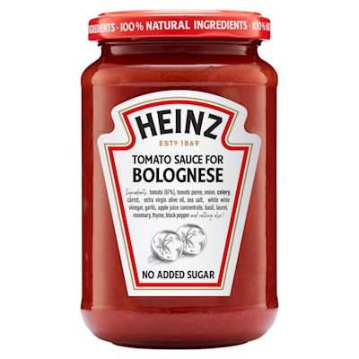 Heinz Bolognese Pasta Sauce 350g Heinz Bolognese Pasta Sauce 350g