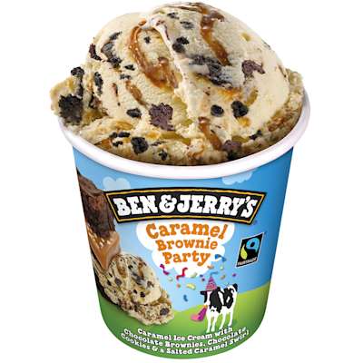 Ben & Jerry's Caramel Brownies Party 465ml Ben & Jerry's Caramel Brownies Party 465ml