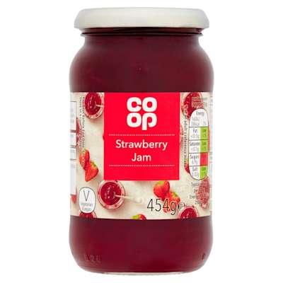 Co-op Strawberry Jam 454g Co-op Strawberry Jam 454g