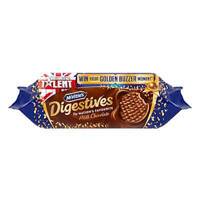 McVitie's Milk Chocolate Digestives Biscuits 266g McVitie's Milk Chocolate Digestives Biscuits 266g