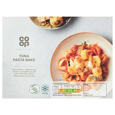 Co-op Tuna Pasta Bake 400g Co-op Tuna Pasta Bake 400g