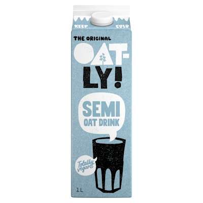Oatly Semi Oat Drink 1ltr Oatly Semi Oat Drink 1ltr