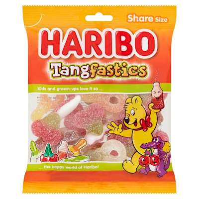 Haribo Tangfastics Sour Mix 175g Haribo Tangfastics Sour Mix 175g