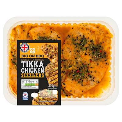 Co-op Chicken Tikka Sizzler 350G Co-op Chicken Tikka Sizzler 350G