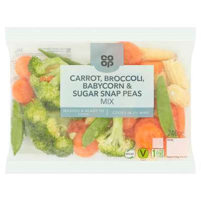 Co-op Carrot Broccoli and Cauliflower 250g Co-op Carrot Broccoli and Cauliflower 250g
