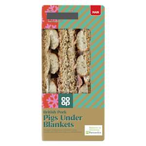 Co-op Pigs Under Blankets Sandwich Co-op Pigs Under Blankets Sandwich