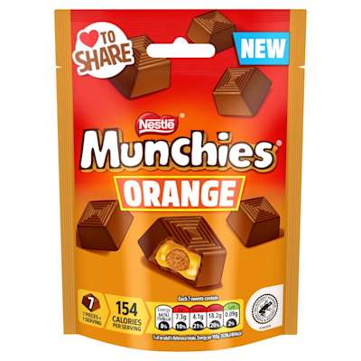 Nestle Munchies Orange Sharing Pouch 100g Nestle Munchies Orange Sharing Pouch 100g