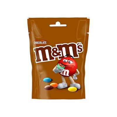 M&Ms Chocolate Pouch 125g M&Ms Chocolate Pouch 125g