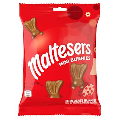 Maltesers Chocolate Mini Bunnies Bag 58g Maltesers Chocolate Mini Bunnies Bag 58g