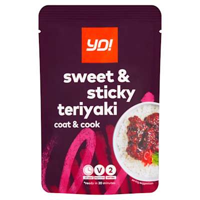 YO! Sweet & Sticky Teriyaki Sauce 100g YO! Sweet & Sticky Teriyaki Sauce 100g