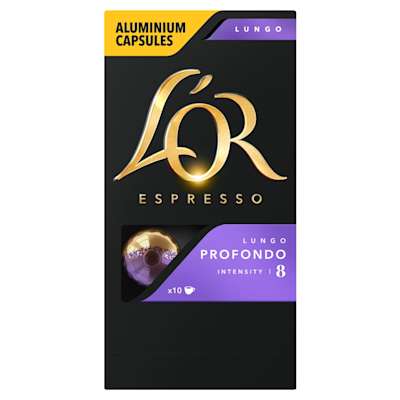 L'OR Capsules Expresso Lungo 52g 10pk L'OR Capsules Expresso Lungo 52g 10pk