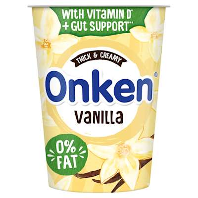 Onken Biopot Vanilla Yogurt 450g Onken Biopot Vanilla Yogurt 450g