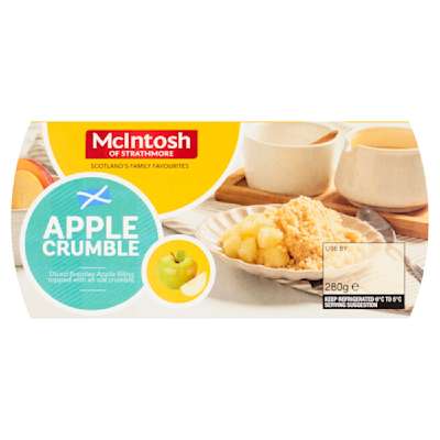 Mcintosh Apple Crumble 280g Mcintosh Apple Crumble 280g