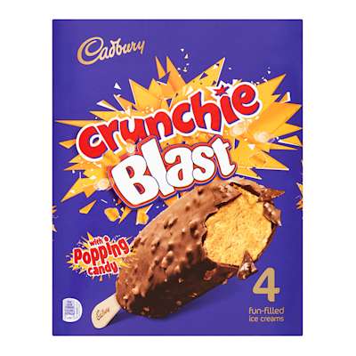 Cadbury Crunchie Blast Stick 4x10ml Cadbury Crunchie Blast Stick 4x10ml