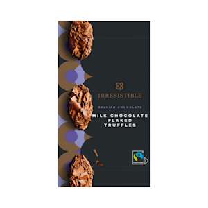 Co-op Irresistible Belgian Chocolate Flaked Truffles Co-op Irresistible Belgian Chocolate Flaked Truffles