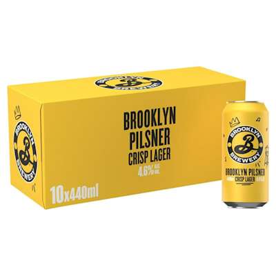 Brooklyn Brooklyn Pilsner Can 10x440ml Brooklyn Brooklyn Pilsner Can 10x440ml
