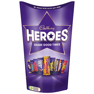 Cadbury Heroes Carton 290g Cadbury Heroes Carton 290g