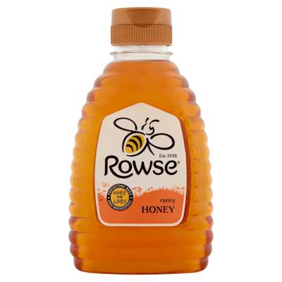 Rowse Squeezy Pure & Natural Clear Honey 340ml Rowse Squeezy Pure & Natural Clear Honey 340ml