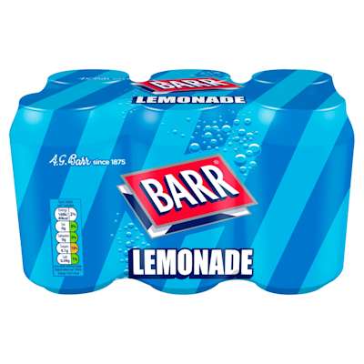 Barr Lemonade 6x330ml Barr Lemonade 6x330ml