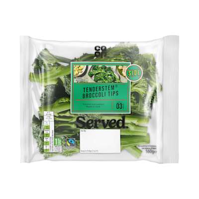 Co-op Tenderstem Broccoli Tips 160g Co-op Tenderstem Broccoli Tips 160g