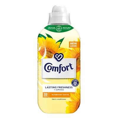 Comfort Fabric Conditioner Sunshiny Days 33w 990ml Comfort Fabric Conditioner Sunshiny Days 33w 990ml