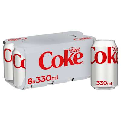 Coca Cola Diet Coke 8x330ml Coca Cola Diet Coke 8x330ml