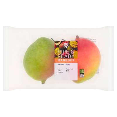Co-op Ripe and Ready to eat Mangoes 2pk Co-op Ripe and Ready to eat Mangoes 2pk