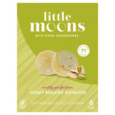 Little Moons Pistachio Mochi 6 x 32g Little Moons Pistachio Mochi 6 x 32g
