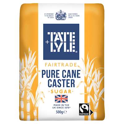 Tate & Lyle Fairtrade Caster Sugar 500g Tate & Lyle Fairtrade Caster Sugar 500g