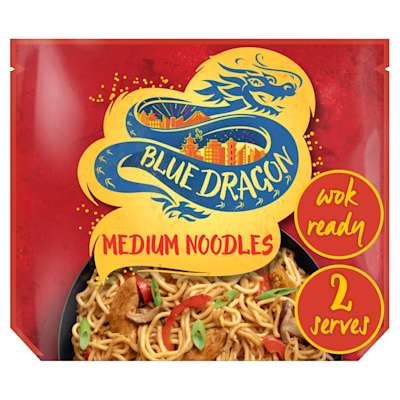 Blue Dragon Med Wok Ready Noodles 300g Blue Dragon Med Wok Ready Noodles 300g
