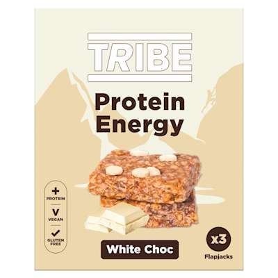 Tribe White Choc Protein Energy 3pk Tribe White Choc Protein Energy 3pk