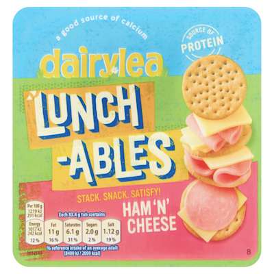 Dairylea Lunchables Ham & Cheese 83.4g Dairylea Lunchables Ham & Cheese 83.4g