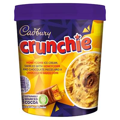Cadbury Crunchie Ice Cream 425ML Cadbury Crunchie Ice Cream 425ML