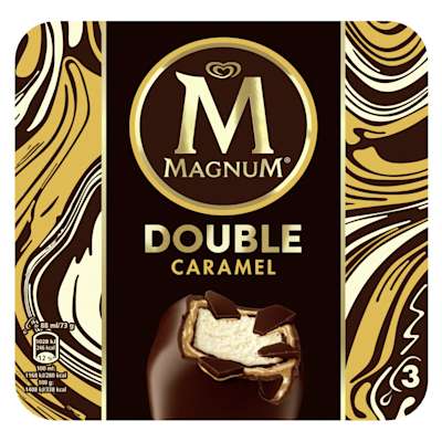 Magnum Double Caramel 3 pack 264ml Magnum Double Caramel 3 pack 264ml